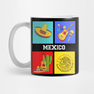 Mexico Art Gra[hic Mug